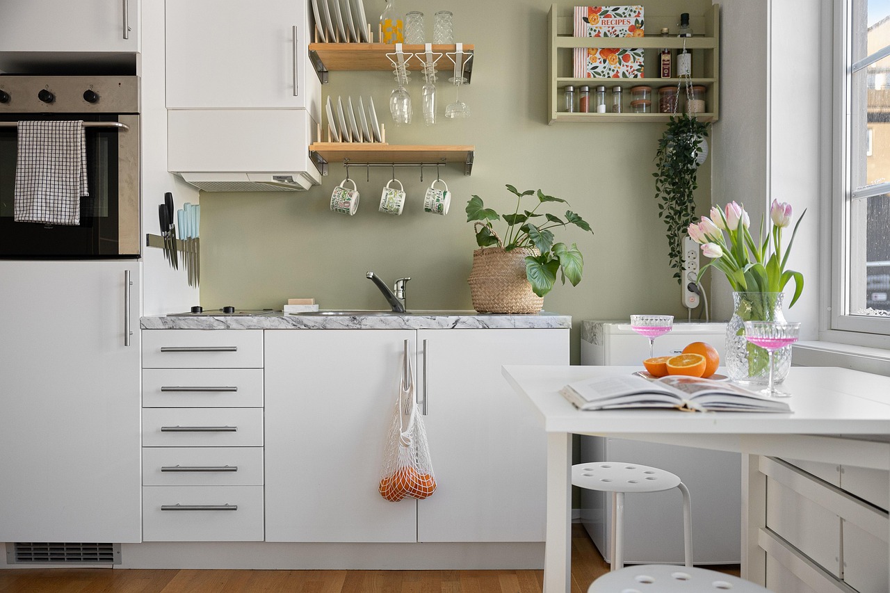 Kitchen, interior design, apartment — Building Residual Income Using Real Estate