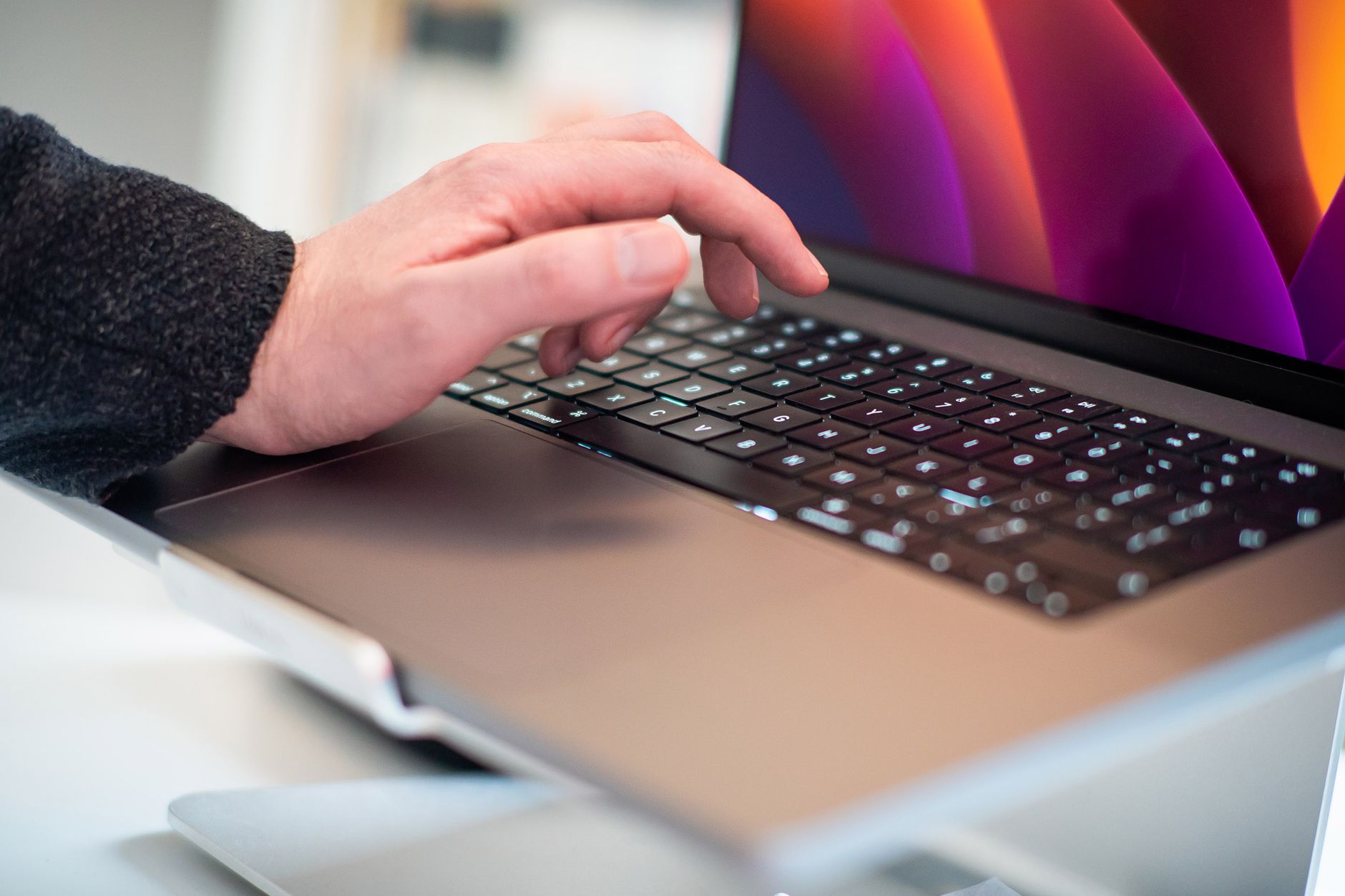 touch-screen MacBook